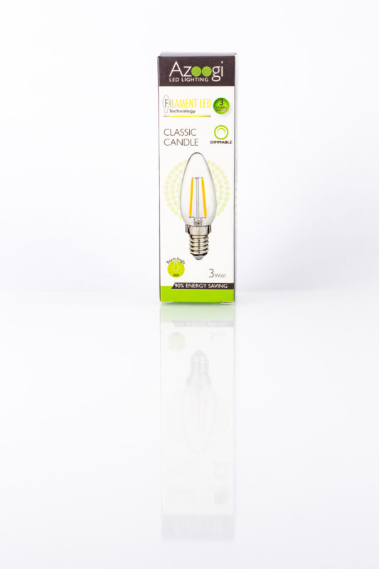Candle Led 3W E14 Dimmable