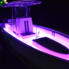 Colour changing Boat install