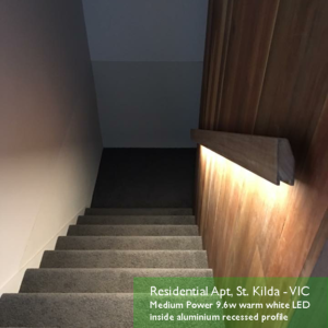 Residential Apt, st kilda staircase